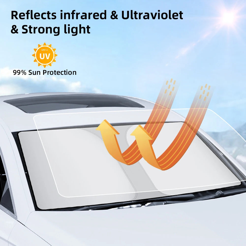 Pare-soleil de voiture pliable pour BYD - vue 10