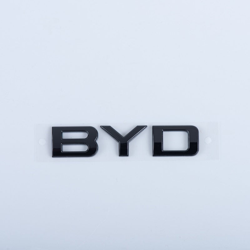 Autocollant d'insigne d'emblème de coffre arrière de voiture pour BYD - vue 4