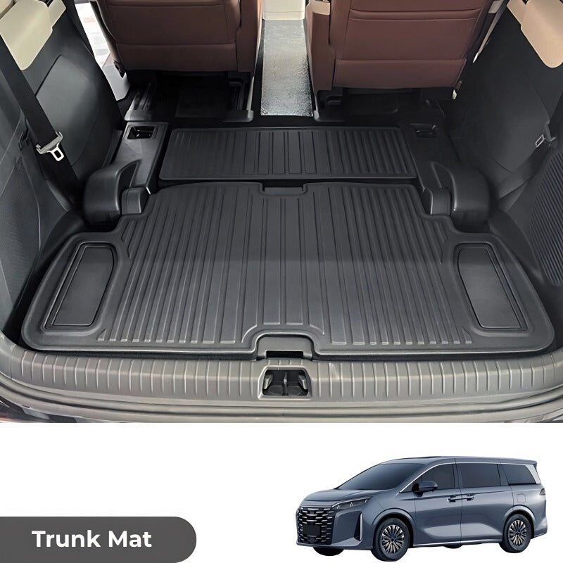 Tapis de sol et tapis de coffre en TPE pour BYD M9 - vue 7