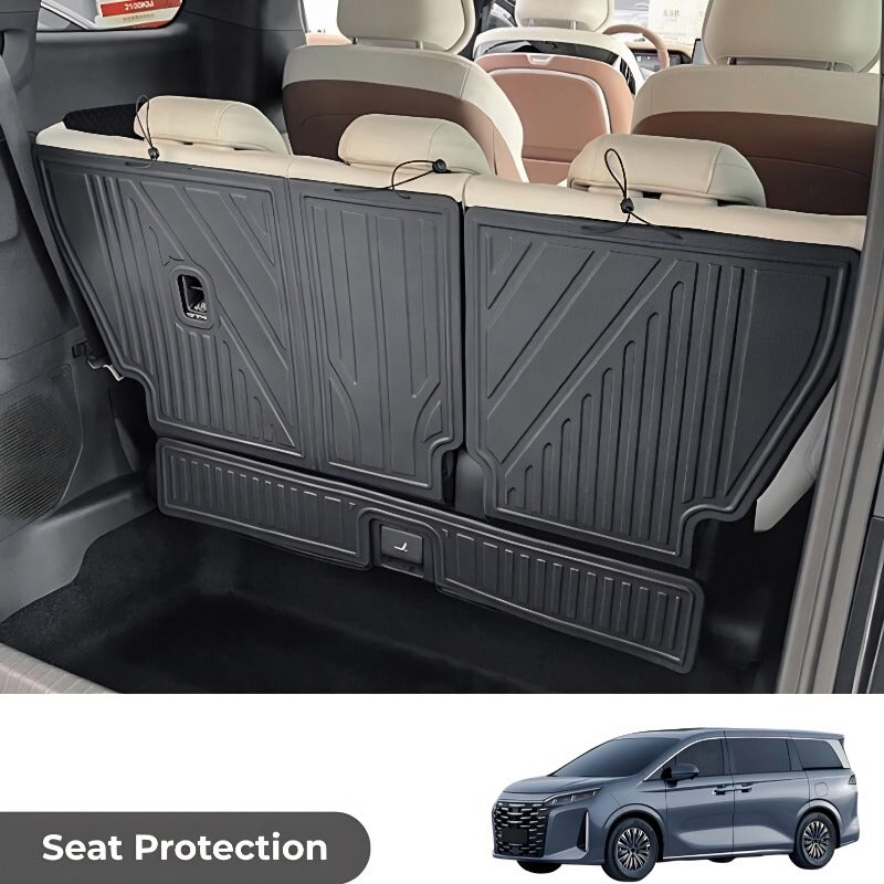 Tapis de sol et tapis de coffre en TPE pour BYD M9 - vue 8