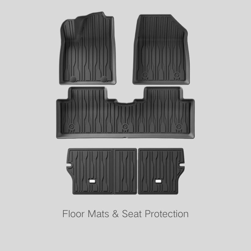 Tapis de sol et de coffre en TPE sur mesure pour BYD Atto 2 EV - vue 9