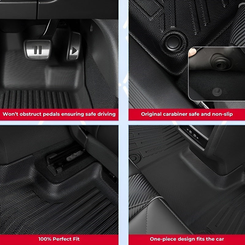 Tapis de sol et tapis de coffre en TPE pour BYD Shark - vue 4