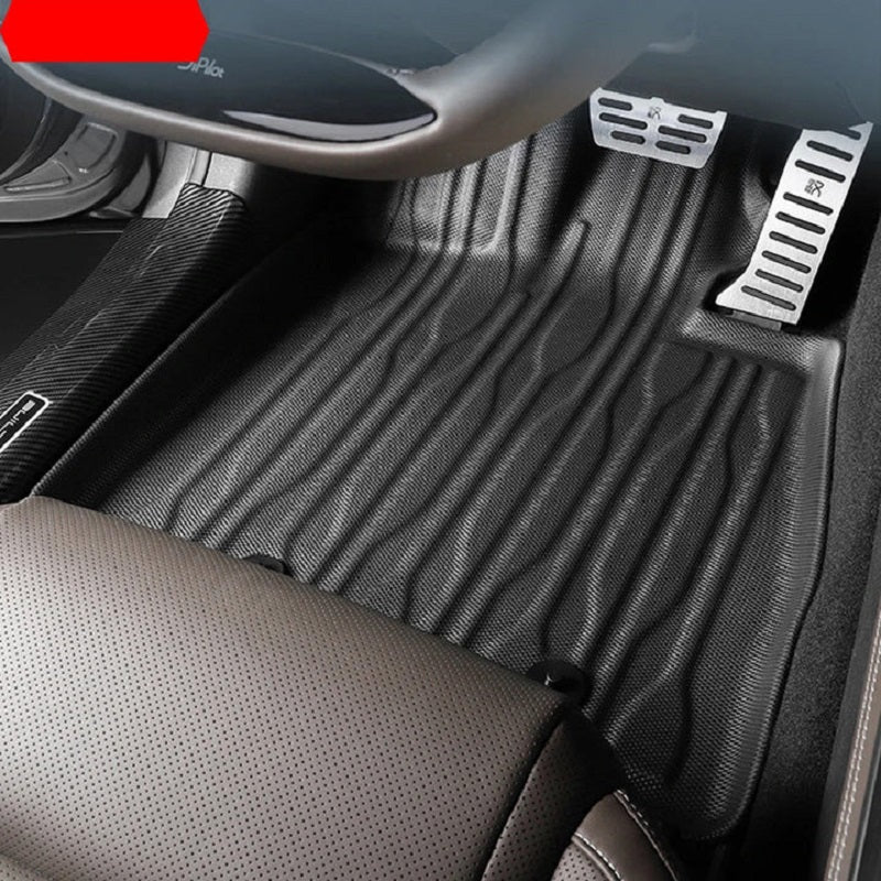 Tapis de sol et tapis de coffre en caoutchouc TPE pour BYD Han - vue 3