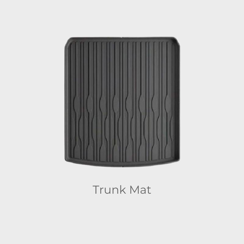 Tapis de sol et tapis de coffre en caoutchouc TPE pour BYD Han - vue 6