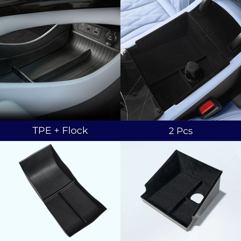 Organisateur inférieur de console centrale pour BYD Seal - vue 14