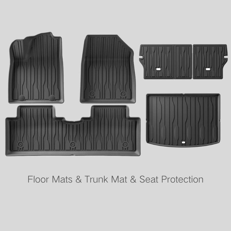 Tapis de sol et de coffre en TPE sur mesure pour BYD Atto 2 EV - vue 10